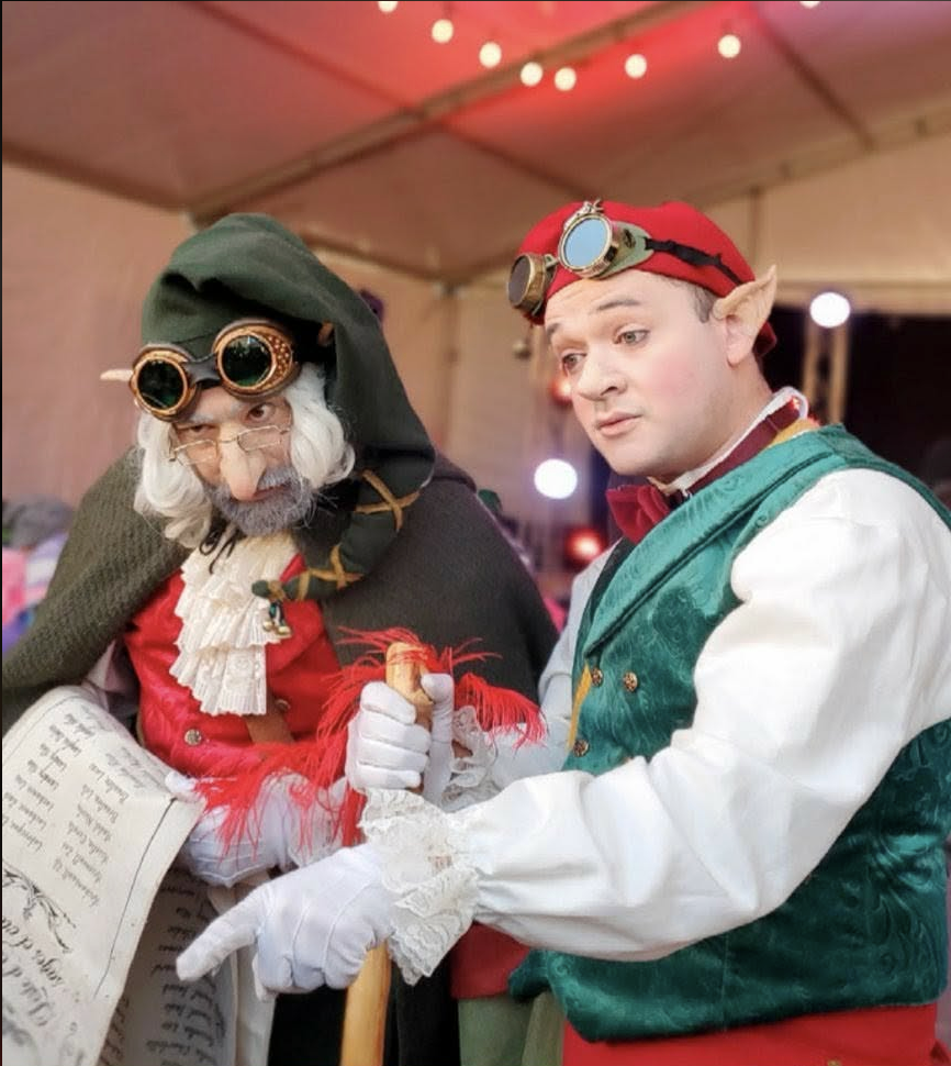 Escouade Polaire, Lutins, Animation, Noël, Art de rue, Déambulatoire